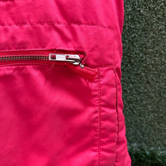 Vintage 1980s Red Utility Puffer Vest Large - Picture 4 of 7